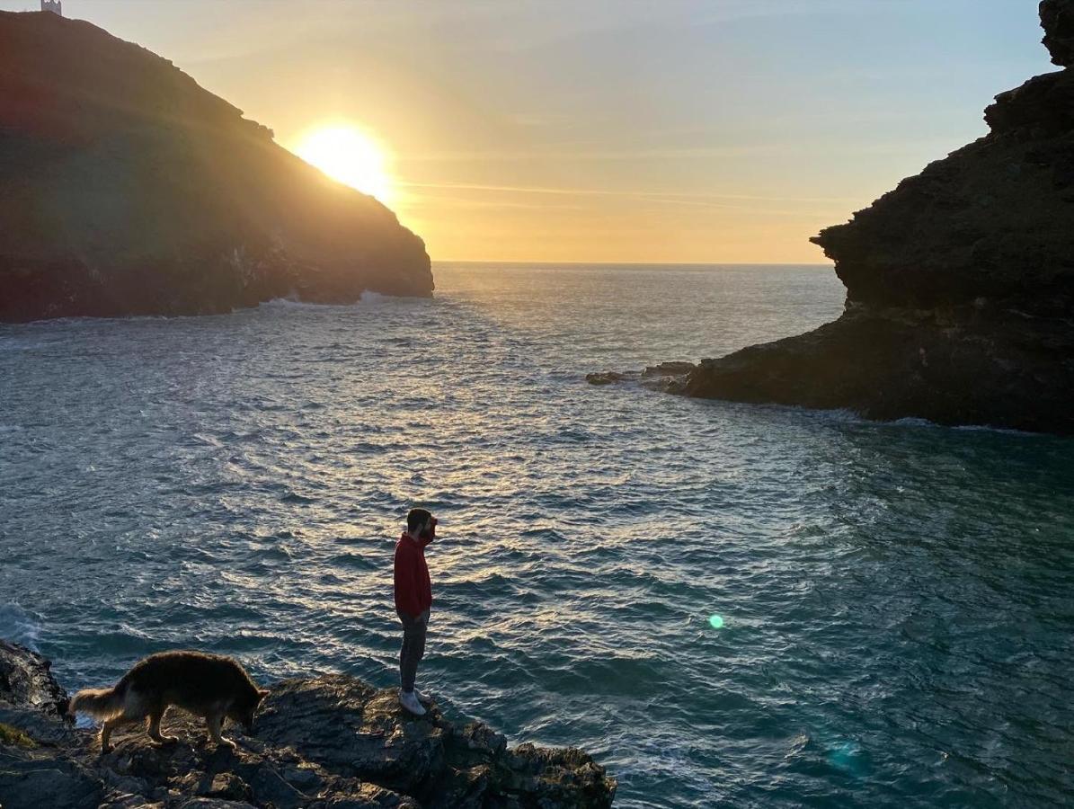 Polrunny Farm Blackberry Cottage - Cornwall Bliss In Sight Of The Sea Boscastle Luaran gambar